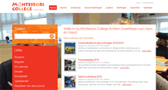 Desktop Screenshot of montessoriarnhem.nl